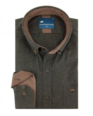 ΑΝΔΡΙΚΟ ΠΟΥΚΑΜΙΣΟ FRANK BARRYMORE ΣΕ ΓΚΡΙ ΧΡΩΜΑ 