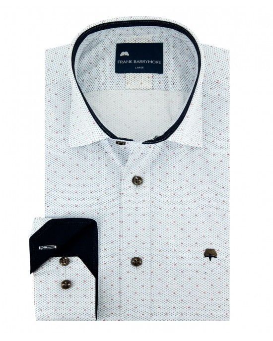 ΑΝΔΡΙΚΟ ΠΟΥΚΑΜΙΣΟ ΤΗΣ ΕΤΑΙΡΕΙΑΣ  FRANK BARRYMORE ΜΙΚΡΟΣΧΕΔΙΟ