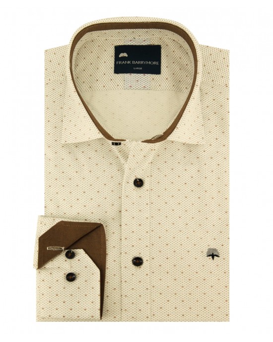 ΑΝΔΡΙΚΟ ΠΟΥΚΑΜΙΣΟ ΜΙΚΡΟΣΧΕΔΙΑ ΤΗΣ ΕΤΑΙΡΕΙΑΣ FRANK BARRYMORE