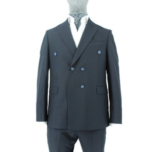 ΚΟΣΤΟΥΜΙ MAKIS TSELIOS ΣΕ ΜΠΛΕ ΧΡΩΜΑ ΣΤΑΥΡΟΚΟΥΜΠΩΤΟ