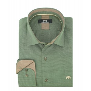 ΑΝΔΡΙΚΟ ΠΟΥΚΑΜΙΣΟ ΣΕ ΛΑΔΙ ΧΡΩΜΑ ΤΗΣ ΕΤΑΙΡΕΙΑΣ MAKIS TSELIOS 