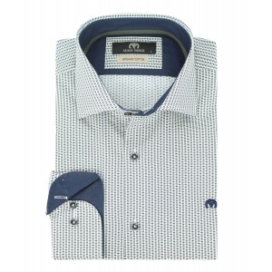 ΑΝΔΡΙΚΟ ΠΟΥΚΑΜΙΣΟ ΜΙΚΡΟΣΧΕΔΙΟ ΣΕ ΜΠΛΕ ΛΑΔΙ ΤΗΣ ΕΤΑΙΡΕΙΑΣ MAKIS TSELIOS 