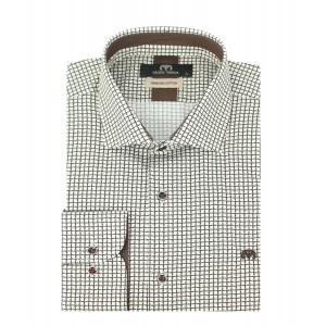 ΑΝΔΡΙΚΟ ΠΟΥΚΑΜΙΣΟ ΤΗΣ ΕΤΑΙΡΕΙΑΣ MAKIS TSELIOS ΜΕ ΜΙΚΡΟΣΧΕΔΙΟ ΣΕ ΜΠΕΖ ΚΑΦΕ