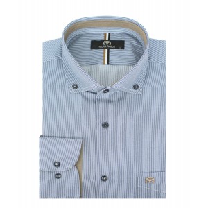 ΑΝΔΡΙΚΟ ΠΟΥΚΑΜΙΣΟ ΤΗΣ ΕΤΑΙΡΕΙΑΣ MAKIS TSELIOS CLASSIC FIT ΜΕ ΣΥΝΘΕΣΗ COT 70% POL 30%