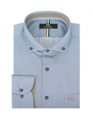 MEN'S SHIRT BY MAKIS TSELIOS CLASSIC FIT WITH COMPOSITION COT 70% POL 30%