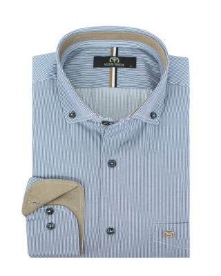 MEN'S SHIRT BY MAKIS TSELIOS CLASSIC FIT WITH COMPOSITION COT 70% POL 30%