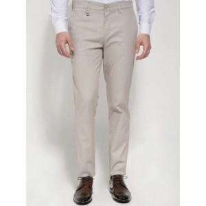 Υφασμάτινο παντελόνι μπεζ της εταιρείας TRESOR