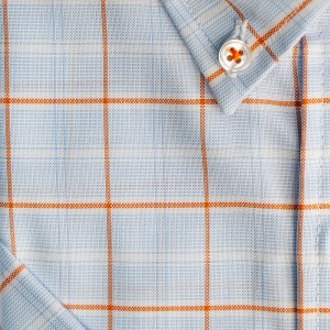 Πουκάμισο καρό κοντομάνικο DUR σε κανονική γραμμή