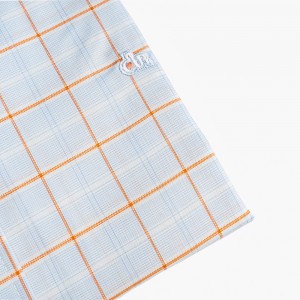 Πουκάμισο καρό κοντομάνικο DUR σε κανονική γραμμή