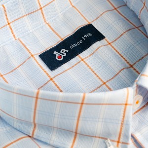 Πουκάμισο καρό κοντομάνικο DUR σε κανονική γραμμή