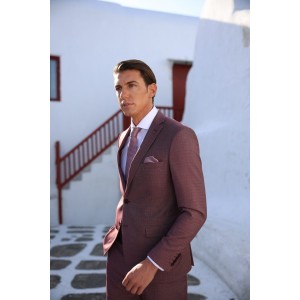 Ανδρικό κουστούμι με ασορτί γιλέκο MAKIS TSELIOS 