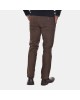 Twill chino pants in regular brown line Twill chino pants in regular brown line