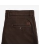 Twill chino pants in regular brown line Twill chino pants in regular brown line