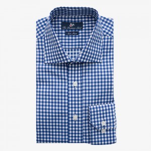 Πουκάμισο DUR VICHY NON-IRON μπλε καρό