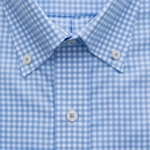 Πουκάμισο DUR VICHY NON-IRON σιέλ καρό