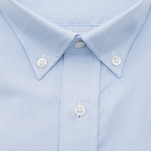 Πουκάμισο DUR OXFORD πικέ σιέλ