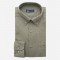 DUR flannel shirt in olive regular line