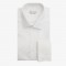 140'S DOUBLE CUFF DOUBLE LINED DUR SHIRT IN NORMAL LINE WHITE
