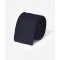 Black knitted tie