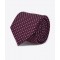 Γραβάτα Makis Tselios πουά μπορντό