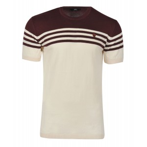 ΠΛΕΚΤΟ T-SHIRT MAKIS TSELIOS ΛΕΥΚΟ ΚΟΚΚΙΝΟ ΠΛΕΚΤΟ T-SHIRT MAKIS TSELIOS ΛΕΥΚΟ ΚΟΚΚΙΝΟ