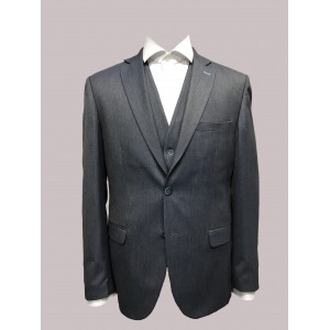 Κοστούμι με ασορτί γιλέκο Makis Tselios γκρι