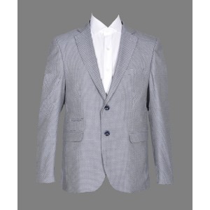 Σακάκι Makis Tselios μπλε λευκό