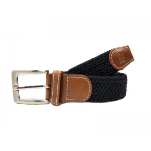 Υφασμάτινη ζώνη sport ελαστική μαύρη