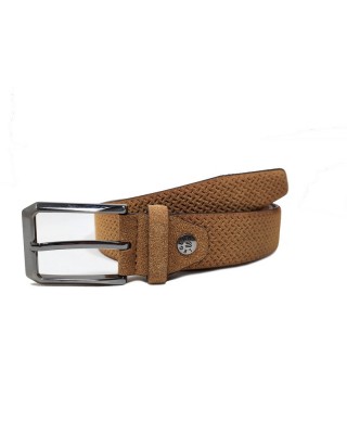 Δερμάτινη ζώνη σουέτ ταμπά