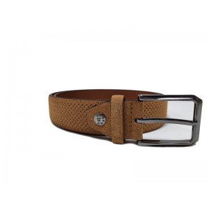 Δερμάτινη ζώνη σουέτ ταμπά