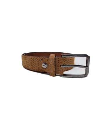 Δερμάτινη ζώνη σουέτ ταμπά