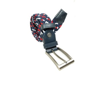 Υφασμάτινη ζώνη sport ελαστική μπλε λευκό κόκκινο