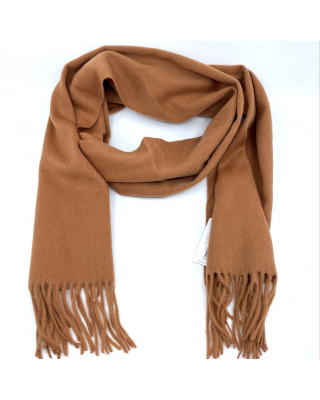 Κασκόλ από 100% μαλλί σε maroon απόχρωση