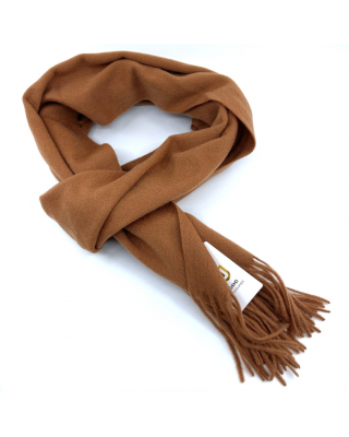 Κασκόλ από 100% μαλλί σε maroon απόχρωση