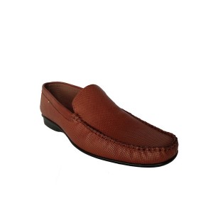 Δερμάτινο τρυπιτό μοκασίνι ταμπά Δερμάτινο τρυπιτό μοκασίνι ταμπά