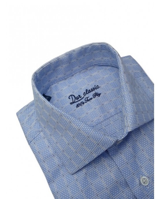MEN'S DOUBLE LINED CHECK SHIRT SIEL MEN'S DOUBLE LINED CHECK SHIRT SIEL