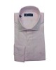 DUR polka dot slub shirt in narrow line pink DUR polka dot slub shirt in narrow line pink