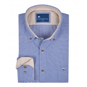 ΠΟΥΚΑΜΙΣΟ FRANK BARRYMORE ΜΠΛΕ ΜΠΕΖ ΠΟΥΚΑΜΙΣΟ FRANK BARRYMORE ΜΠΛΕ ΜΠΕΖ