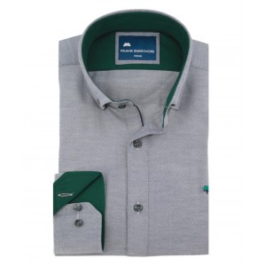 ΑΝΔΡΙΚΟ ΠΟΥΚΑΜΙΣΟ FRANK BARRYMORE ΣΕ ΚΑΝΟΝΙΚΗ ΓΡΑΜΜΗ ΓΚΡΙ