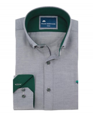 ΑΝΔΡΙΚΟ ΠΟΥΚΑΜΙΣΟ FRANK BARRYMORE ΣΕ ΚΑΝΟΝΙΚΗ ΓΡΑΜΜΗ ΓΚΡΙ