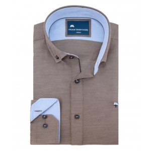 ΑΝΔΡΙΚΟ ΠΟΥΚΑΜΙΣΟ FRANK BARRYMORE ΣΕ ΚΑΝΟΝΙΚΗ ΓΡΑΜΜΗ ΚΑΦΕ