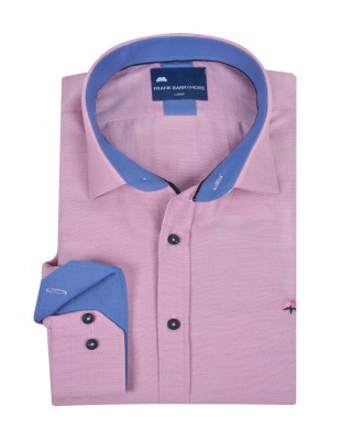 Men's shirt in regular line pink