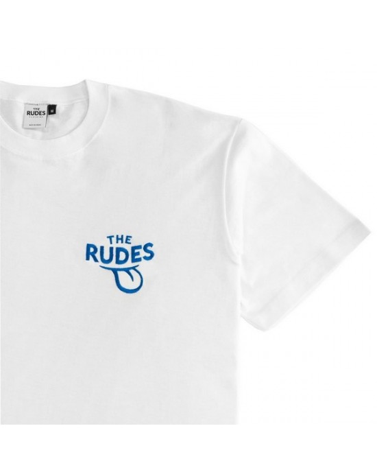 T-shirt the rudes λευκό