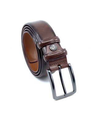 Δερμάτινη Ζώνη καφέ