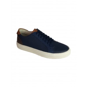 ΔΕΡΜΑΤΙΝΟ ΠΑΠΟΥΤΣΙ ΔΕΤΟ ΜΠΛΕ